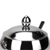 304 stainless steel three-flavor seasoning box, seasoning rack, household seasoning jar, monosodium glutamate and chicken essence jar, enlarged and thickened Item Picture